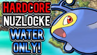 Pokémon HeartGold Hardcore Nuzlocke – Water-Types Only! (No Items, No Overleveling)