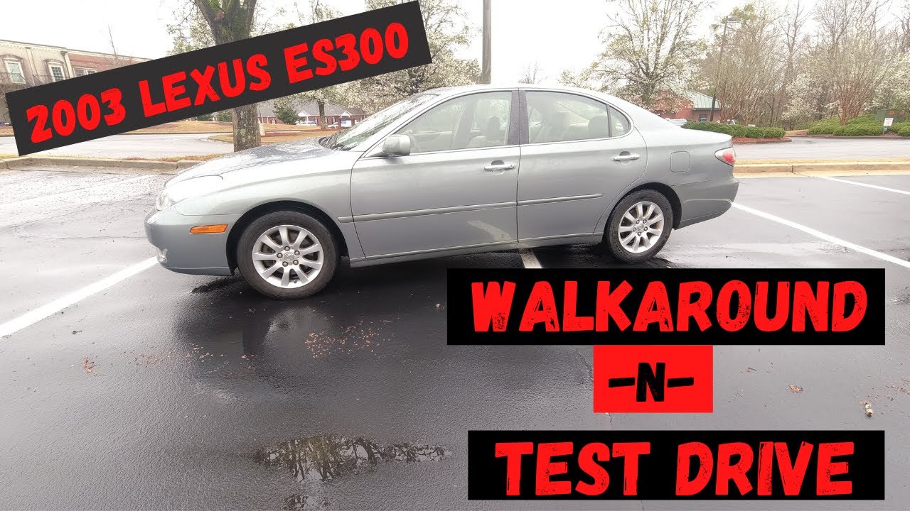 2003 LEXUS ES300 REVIEW WALKAROUND AND TEST DRIVE - YouTube