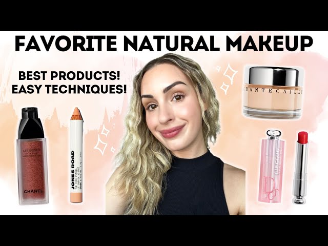 BEST NATURAL MAKEUP PRODUCTS & TUTORIAL ✨ NATURAL NO-MAKEUP