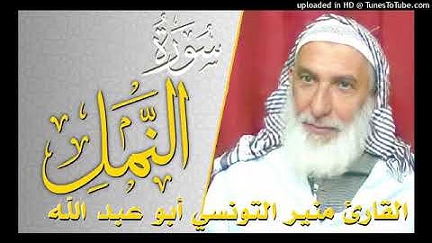 سورة النمل بصوت القارئ منير التونسي أبو عبد الله