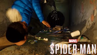 Miles Morales Double Head Roll Glitch Marvels Spider-Man Ps4