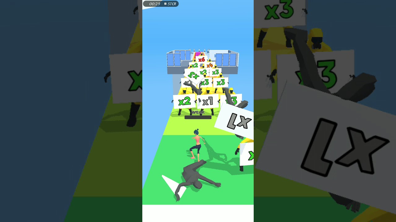 Weight runner 3d  level 80 gameplay 