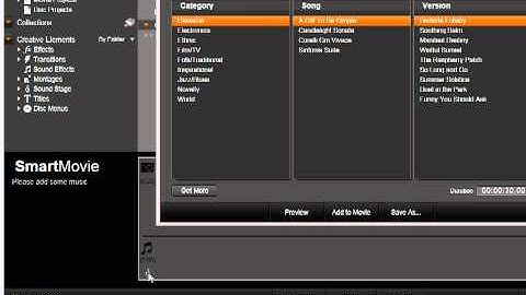Editing: SmartMovie and SmartSlide - Getting Started with Avid® Studio