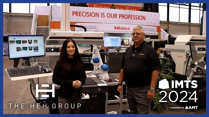 Mitutoyo's MiStar 555, an industry leading shop floor CMM | IMTS 2024