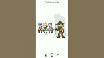 Find The Vampire - Brainstorming Level 4 - Brain Out Challenge #shorts #ytshorts