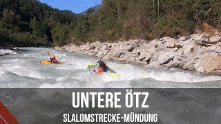 Untere Ötz: Slalomstrecke  Mündung | Wildwasserkajak | Österreich