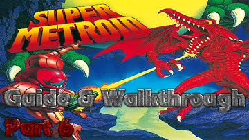 Super Metroid (SNES) | 100% Item Collection Rate Guide/Walkthrough | Phantoon