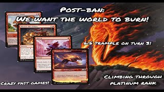 Let's Watch The World Burn | Chandra's Incinerator on Turn 3