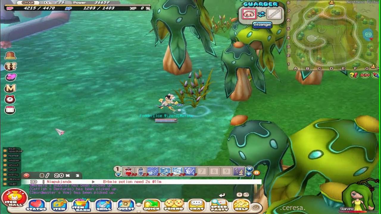 Quest Sevis dari NPC Highest Level Quest Manager di Seal Online Blades