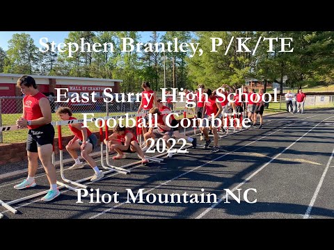 Stephen Brantley - East Surry High School / Cardinals Football Combine - April 2022