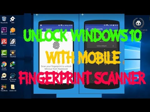 HOW TO UNLOCK YOUR PC WITH ANDROID FINGERPRINT SCANNER