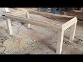 Woodworking Project with Amazing Techniques & Skills Make Large Dining Table from Magic Wood Joints