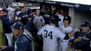 BAL@NYY: McCann hammers a two-run blast to right