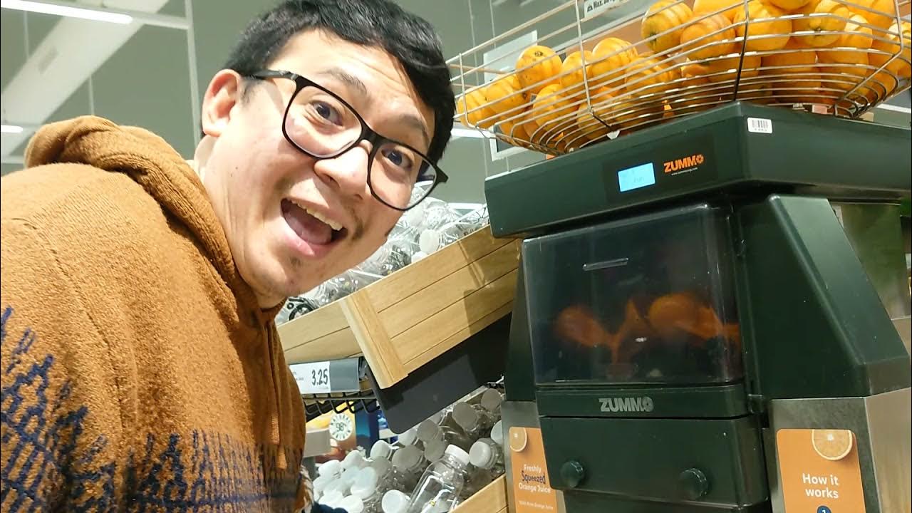 Fresh orange juice makers LIDL London YouTube