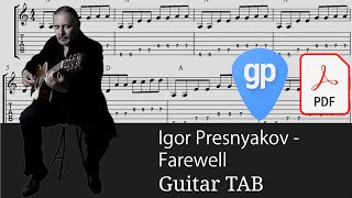 Igor Presnyakov - Farewell Guitar Tabs [TABS]