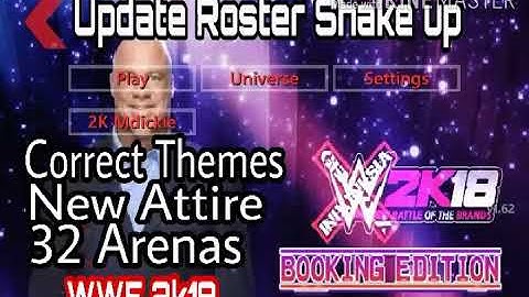 Wr3d 2k18 mod by GenzoX [Link in the Description]