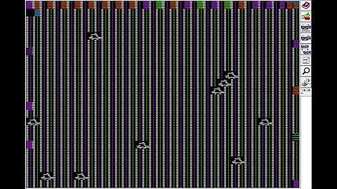 Retro Programming - Apple II double buffering demo