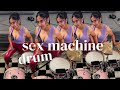 Drum version of james browns song  sarah drums
