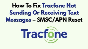 Hoe u het probleem met Tracfone kunt oplossen: SMSC/APN resetten