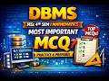 DBMS MOST IMP MCQ | MSC 4TH SEM | MATHEMATICS