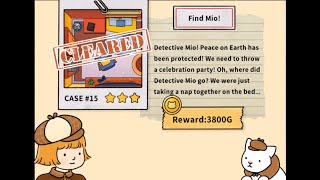 Find Hidden Cats | Detective Mio | Find Mio! | Case #15 | Level 15 | Solved | Walkthrough screenshot 5