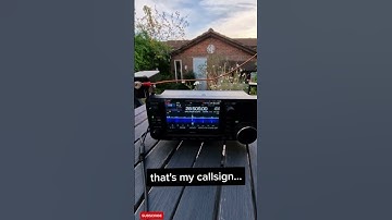 IC 705 and tiny loop #shorts