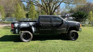 Starting The Body Work On The Wrecked 2013 GMC Sierra