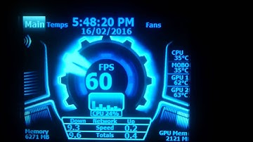 Updated Logitech G19 Screen Aida 64 Layout App. Updated Download File