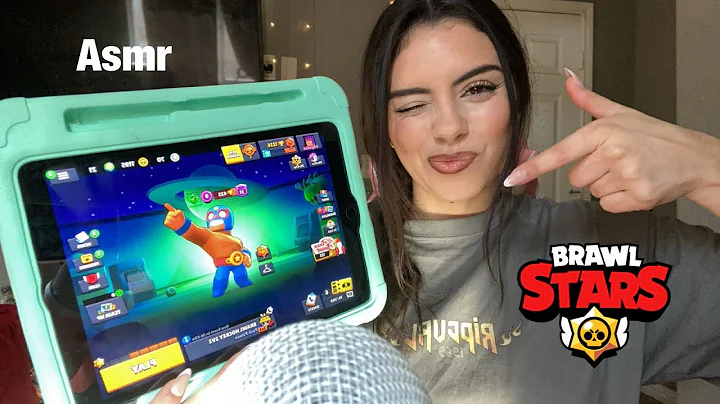 Gaming Asmr|| Brawl Stars Gameplay (relaxing up-close whispers)