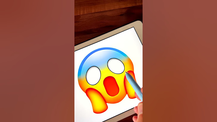 😱🔪 Face Screaming in Fear Emoji #creative #emoji #procreate
