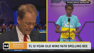 Florida preteen Bruhat Soma wins Scripps spelling bee