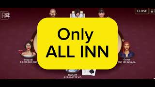 Pokerist. Only all inn.