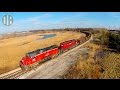 Watching Trains From Above: Northwest Ohio (Drone Videos)