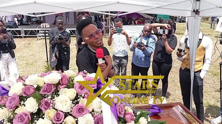 STEPHEN KASOLO CRYING AT MERCY MAWIA BURIAL RIP MERCY