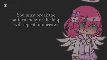 TW:sewerslide!! You must break the pattern today or the loop will repeat tomorrow(oc lore)