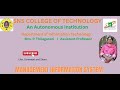 Ethics of Management Information Systems | MIS | SNS Institutions