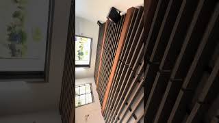 New install - Slat Panelling!