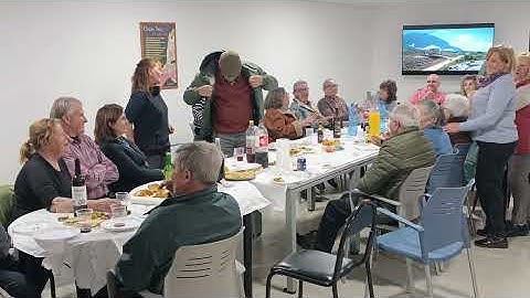 Magosto popular en Videferre en el centro social arreglado inauguración 