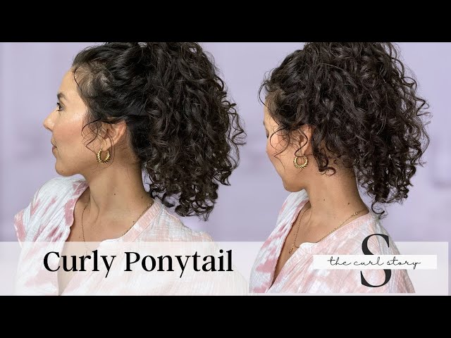 20 Best Curly Ponytail Hairstyles To Embrace Your Curls | STYLESCATALOG