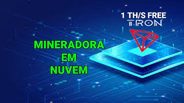 MINERACAO DE TRX FREE para ganhar TRON grátis no seu celular diariamente (SEM INVESTIMENTO)