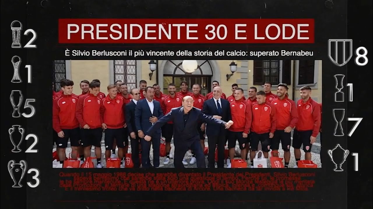 Silvio Berlusconi è il Presidente più vincente della storia PRESIDENTE 30 E LODE YouTube Silvio Berlusconi è il Presidente più vincente della storia PRESIDENTE 30 E LODE YouTube