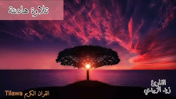 تلاوة خاشعة للقارئ  زيد الزبيدي من اجمل التلاوات التي ستسمعها (تلاوة هادئه قبل النوم)