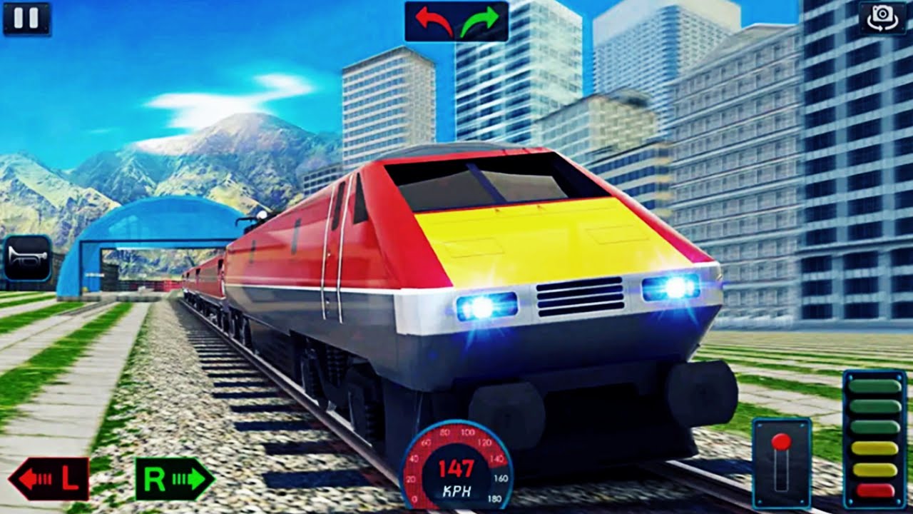 City  Train Simulator 2020: Free railway Games 3d - Android Gameplays