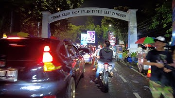 VIRTUAL NIGHT RIDE | CIBADUYUT TO DAGO BANDUNG |LOW LIGHT DJI POCKET 2 (4K) |HAPPY EID MUBARAK 1444H