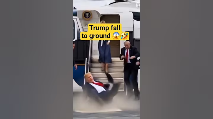 Trump Takes a Hard Fall 😱😂! #ai #trending #comedy #love #shorts #trump #viral #funny #ytshorts