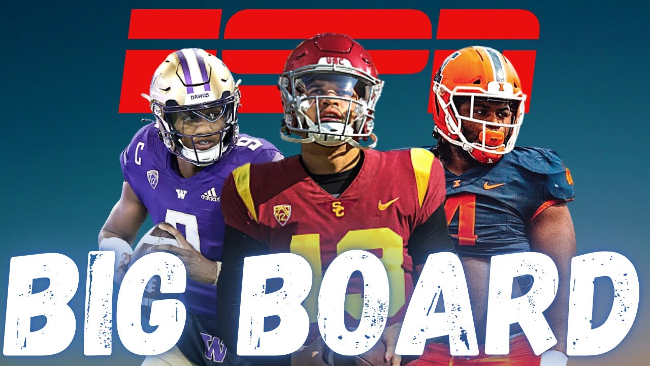 2024 NFL Draft Prospect Rankings: Mel Kiper's UPDATED Big Board