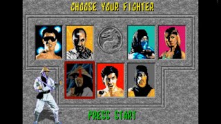Mortal Kombat 1 Sega Genesis Raiden Playthrough (No Commentary) Raw Footage