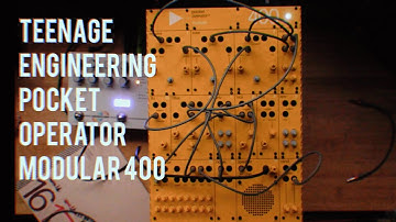 teenage engineering Pocket operator modular 400 POM-400 shortfilm