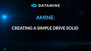 Amine series: Creating a simple solid
