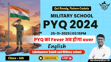 RMS Paper Solution 2024 English Class 6| Harshvardhan Sir| LV Academy